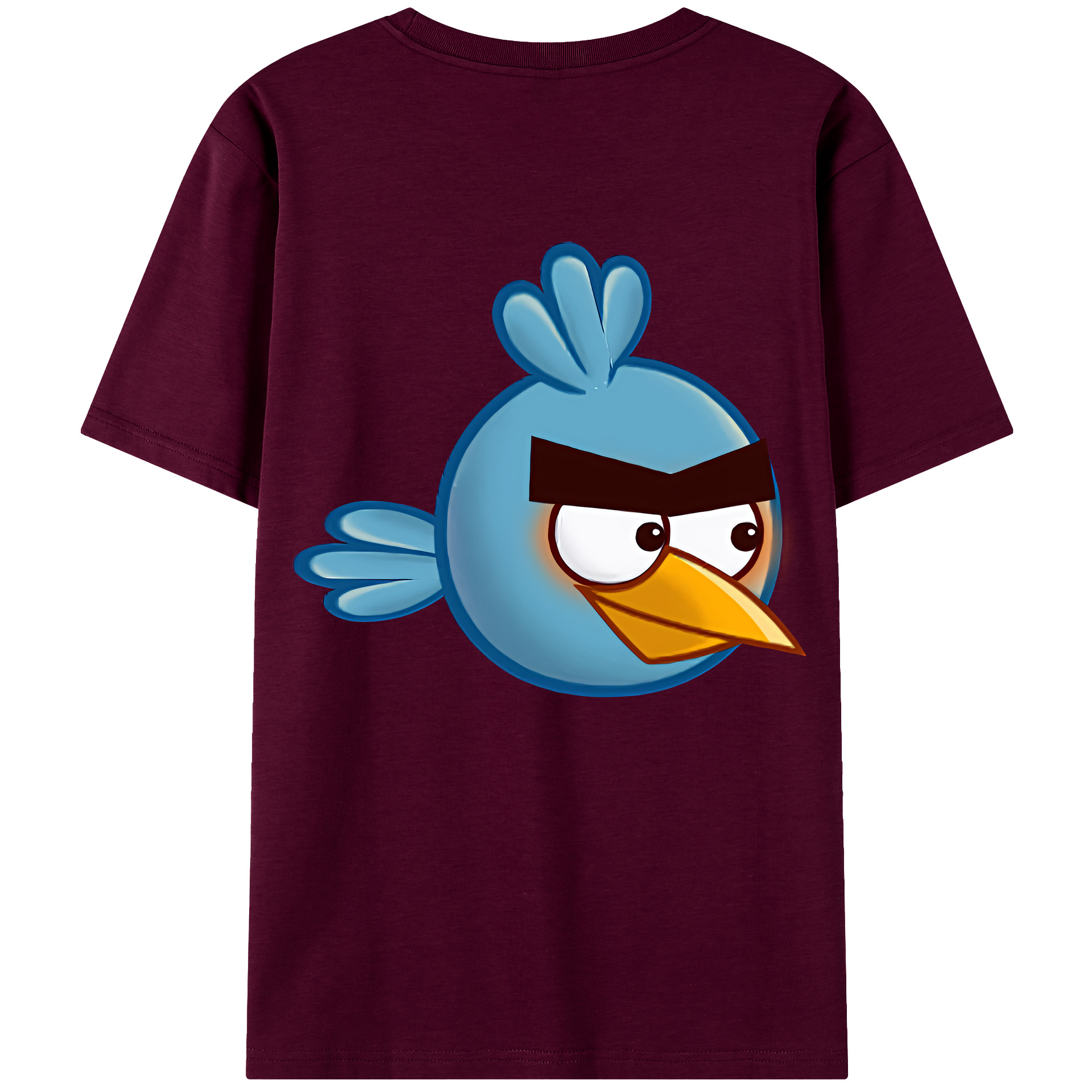 （画像用） Angry Birds アングリーバード レディース半袖Tシャツ(バックプリント)